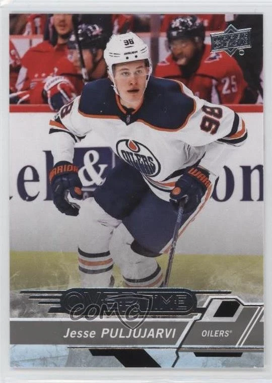 2018-19 Upper Deck Overtime Jesse Puljujarvi #22 - Image 1 of 2