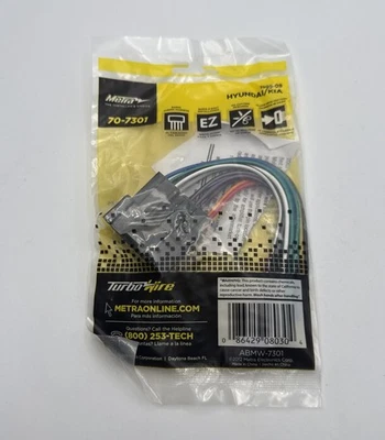 Metra 70-7301 Hyundai/Kia 1999-08 Radio Install Harness - Image 1 of 2
