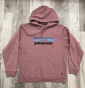 Patagonia Uprisal Hoodie Sweatshirt Mens L/Womens XL Red/Pink - Picture 1 of 8