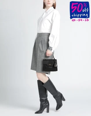 RRP€334 BALDININI TREND Satchel Bag PU Leather Reptile Pattern Detachable Strap - Image 1 of 4