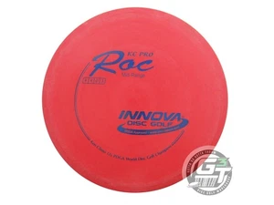 Disco de golf Innova KC Pro Roc 176 g estampado rojo azul gama media usado - Imagen 1 de 2