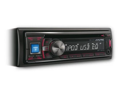 ALPINE CDE-131R Autoradio | 4x50W | USB | MP3 | 4-Farb | RemoteReady | *Rarität* - Bild 1 von 4