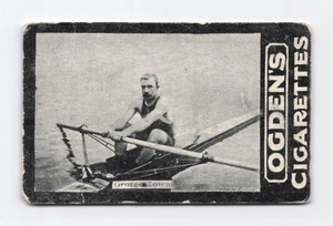 1901 Ogdens General Interest George Towns #99 Sculling Tobacco Vintage Card - Picture 1 of 2