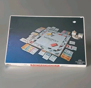 Juego de Mesa Monopoly Edición 40 Aniversario 100% ~ Dados BAQUELITA ~ DOBLE DINERO - Imagen 1 de 11
