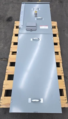 New Square D EZM1400CBU EZ Meter Pack Main Circuit Breaker 400 Amp 120/240V 1 Ph - Image 1 of 4