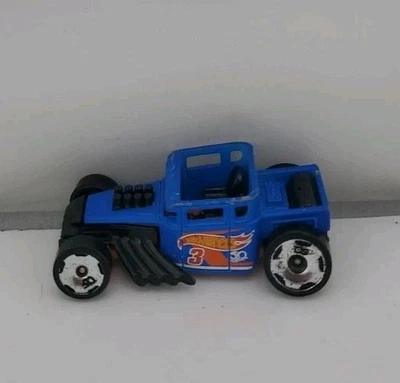 Hot Wheels Bone Shaker Blue Orange 50th Race Team Ty68 - Image 1 of 4