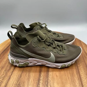 Nike React Element 55 Schuhe grün Damen 9 grün Laufen Komfort Gehen Fitnessstudio - Bild 1 von 8