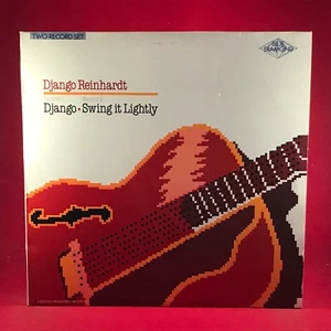 DJANGO REINHARDT Django Swing It Lightly 1985 Double vinyl LP record Tiger Rag - Imagen 1 de 3