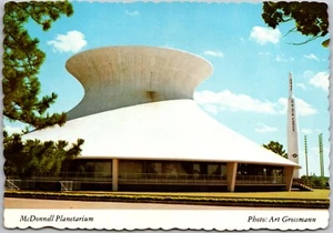 Postal Continental McDonnell Planetarium Forest Park St Louis Missouri MO - Imagen 1 de 3