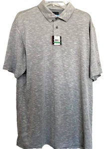 men PGA Tour short sleeve polo gray Large nwots 55% viscose, 45% Polyester nwots - Picture 1 of 2