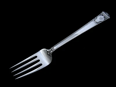 ❤️ SAN LORENZO c. 1916 TIFFANY & CO. HORQUILLA DE SERVICIO 8 3/4” Foto 1 de 3