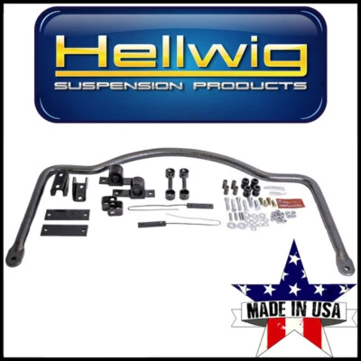 Kit de barra estabilizadora trasera Hellwig para Chevy Express GMC Savana 2500 3500 SRW 1997-2021 Foto 1 de 2
