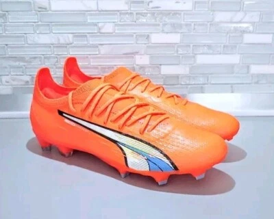  NEW Men Sz 8 PUMA Ultra Ultimate FG AG Cleats Soccer Supercharge Pack 107163-01 - Image 1 of 4