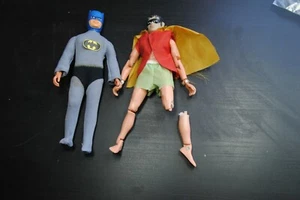 MEGO 8 INCH FIGURES VINTAGE SET " BATMAN & ROBIN " NICE FIGURES - Picture 1 of 7