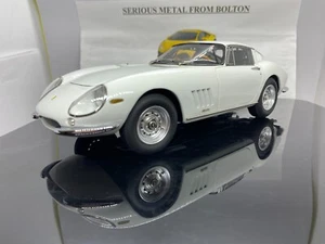 CMC M-241 1966 FERRARI 275 GTB/C COLLECTORS EDITION WHITE/IVORY L/E 1:18 - Picture 1 of 16