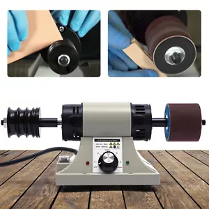 8000RPM Elektrische Poliermaschine Leder Polierwerkzeug Kantenschleifmaschine - Bild 1 von 14