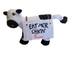 Cow Plush Chick-Fil-A Promo Eat Mor Chikin More Chicken Small Stuffed Animal - Picture 1 of 7