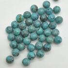 High Quality Grade A Natural Turquoise Semi-Precious Gemstone Round Beads - 10Mm