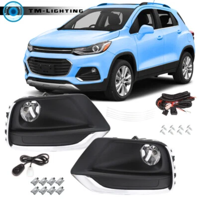 Faros antiniebla con kits de interruptores para Chevrolet Trax 2017-2021 lado izquierdo y derecho Foto 1 de 4