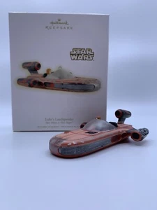 Hallmark Keepsake Star Wars Luke's Landspeeder Ornament 2009 New in box - Picture 1 of 8