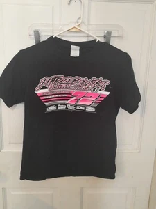 Unisex Kids Size Medium Ajay Potrebowski Motorsports #72 T Shirt Chemung NY - Picture 1 of 8