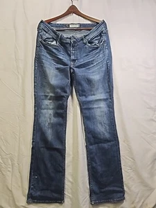 Departwest Jeans Herren Größe 36x32 Blau Nomad Bootcut Distressed - Bild 1 von 13