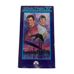 Star Trek IV The Voyage Home (VHS 1987) William Shatner Leonard Nimoy - Picture 1 of 9