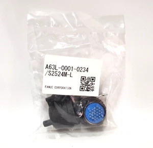 (NEU) Fanuc Roboter Stecker A63L-0001-0234/S2524M-L - Bild 1 von 9