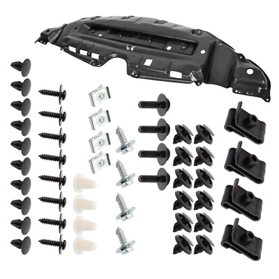 Front Lower Engine Splash Shield Guard Cover & 50X Clips Screws Kit For Toyota Foto 1 de 4