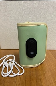 PORTABLE ELECTRIC BOTTLE WARMER TRAVEL TEMPERATURE ADJUSTABLE BABY BABY - Picture 1 of 1