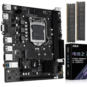 H61 Motherboard DDR3 2 x 8GB RAM Combo Kit LGA 1155 PCIe 2.0, 100M LAN SATA II - Picture 1 of 13