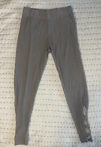 Simply Southern Women’s Gray Cut Out Ankle Stretch Legging One Size L-XXL - Picture 1 of 6