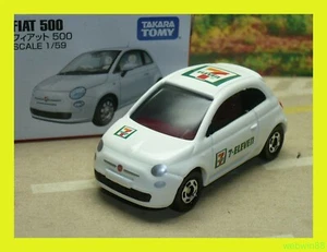 7 11 SEVEN ELEVEN #90 FIAT 500 TOMICA TOMY TAKARA custom made - Picture 1 of 2