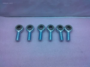 LOT OF 6, HEIM, HM12T , ROD END, MALE, SS, 3/4" X 1-13/16", 15 THREAD (F) - Picture 1 of 4