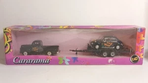 Hongwell Volkswagon Beetle Free Wheeling Cararama VW Truck Beetle Trailer 1:43 - Picture 1 of 11