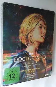 Doctor Who  Season Series 13 Thirteen Flux Limited Edition Steelbook Blu-ray NEW - Picture 1 of 1