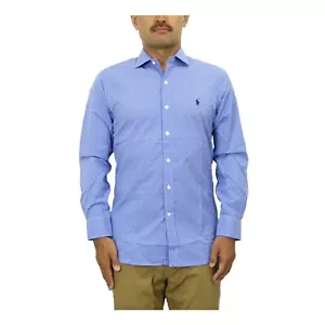 Camisa de vestir Polo Ralph Lauren ajustada manga larga "Fácil cuidado" con botones - Imagen 1 de 3