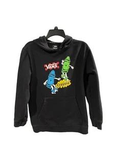 Vans Crayola Hoodie Black Sweatshirt Boys Size XL 12-14 EUC - Picture 1 of 8