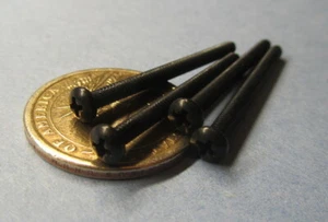 Tornillo de máquina Phillips cabeza de sartén de óxido negro 18-8 4-40 x 1 1/2" de longitud, 100 piezas - Imagen 1 de 11