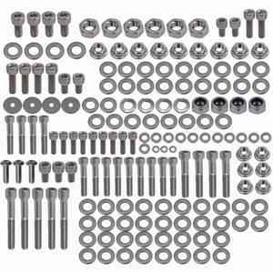 667 PIECE STAINLESS STEEL ATV BOLT SCREW KIT SET For YAMAHA YFZ350 BANSHEE - Bild 1 von 11