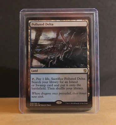 Polluted Delta - MTG Khans of Tarkir Regular (Excellent Condition) - Image 1 of 3