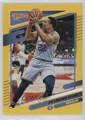 2021-22 Panini Donruss Yellow Flood Desmond Bane #44 - Image 1 of 2