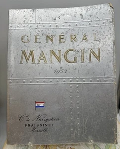 Cie de Navigation Fraissinet's GENERAL MANGIN Passagierschiff französischer Prospekt - Bild 1 von 20