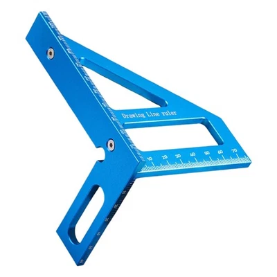 Triangular Measuring Instrument for Exact Line and Angles Marking in Engineering - Image 1 of 4