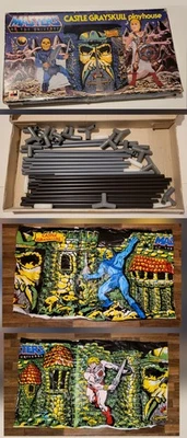 SEHR SELTEN! Vintage Dekker Masters Universe Castle Grayskull Spielhaus Mattel Spielzeug - Bild 1 von 4
