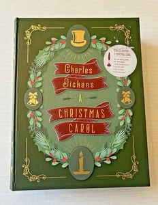 Charles Dickens: a Christmas Carol Deluxe Note Card Set (with Keepsake Book Box) - Picture 1 of 7