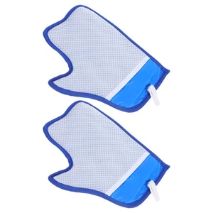  2 Stück Elektrostatische Tierhaarentfernungshandschuhe doppelseitig Pflege - Bild 1 von 20