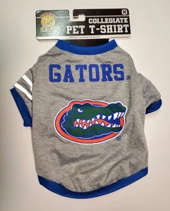 Camiseta Florida Gators (16"-18" de longitud) perro gato camiseta NCAA fútbol cachorro rally - Imagen 1 de 4