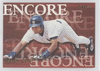 1997 Fleer Encore Derek Jeter #703 HOF - Image 1 of 2