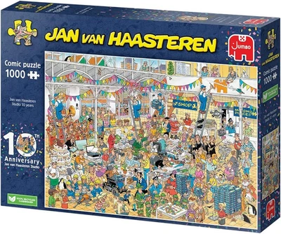 Jumbo Jan Van Haasteren 10Th Anniversary Jigsaw Puzzle (1000 Pieces) - image 1 of 4